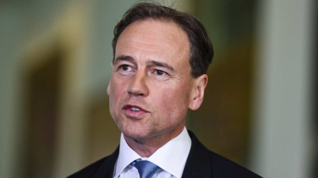 Health Minister Greg Hunt.