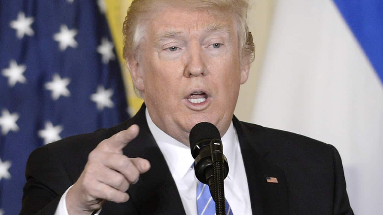 US President Donald Trump