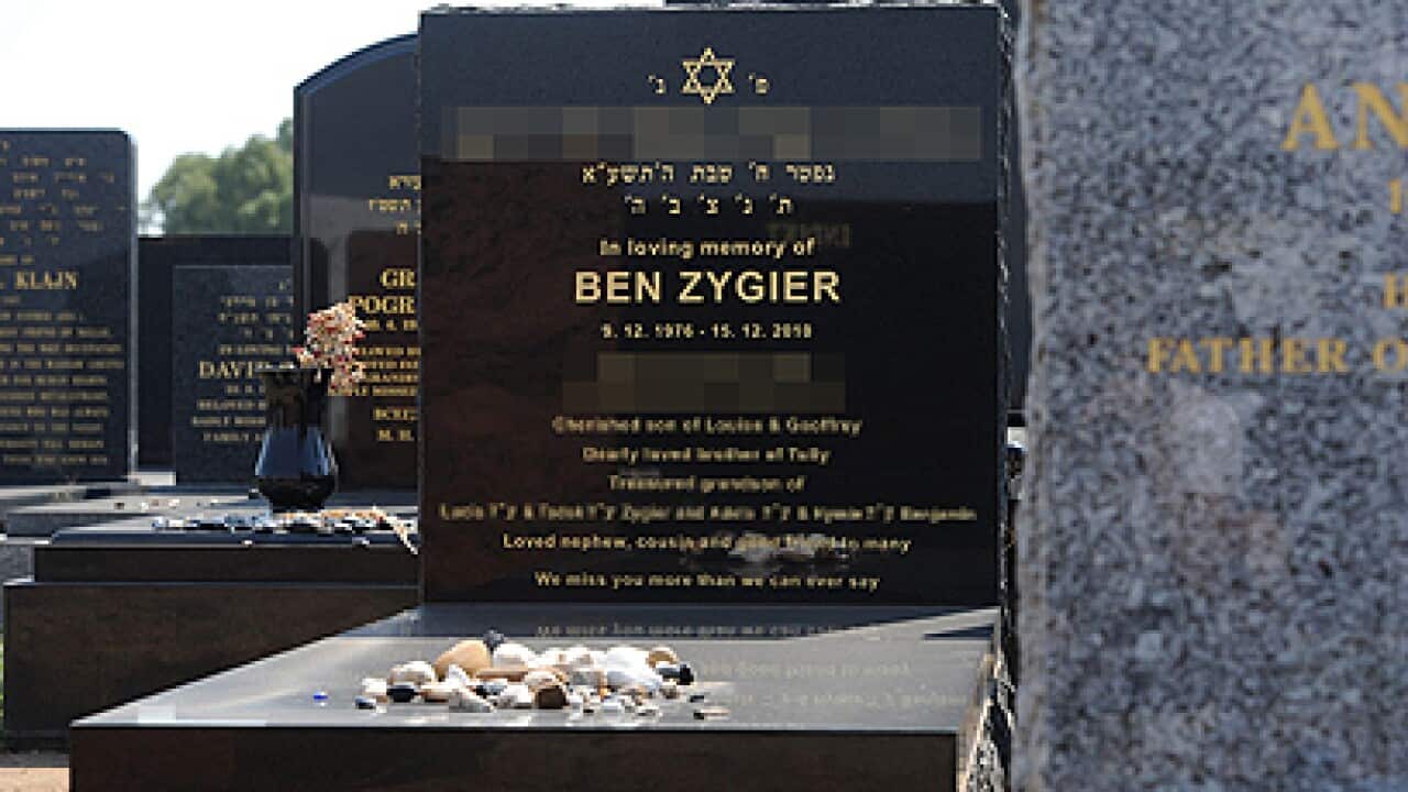 Ben Zygier's grave Melbourne