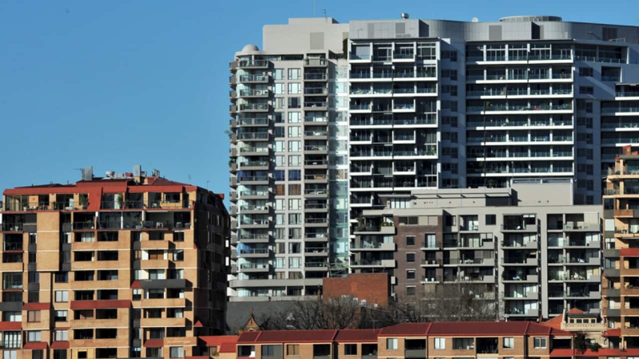 Residential and comercial buildings in Sydney