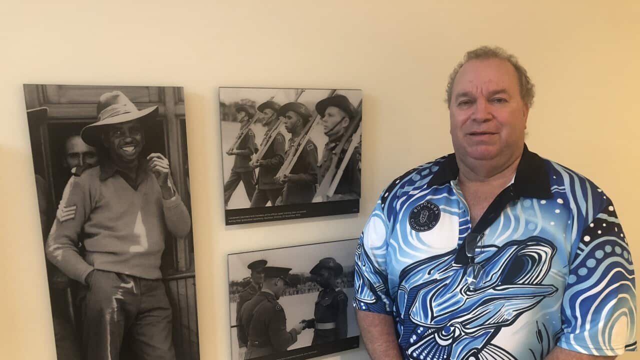 Michael Bell at the Australian War Memorial