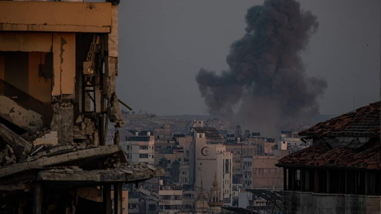 Israeli air strike in Al Shejaeiya neighborhood