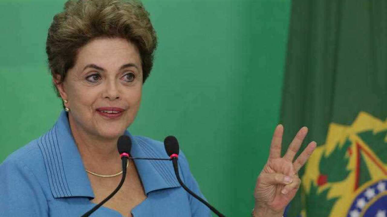 Brazil's President Dilma Rousseff