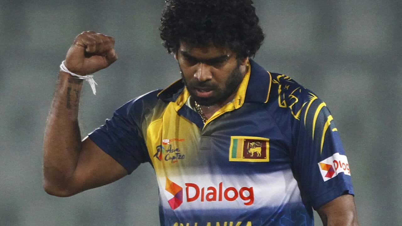Sri Lankan captain Lasith Malinga