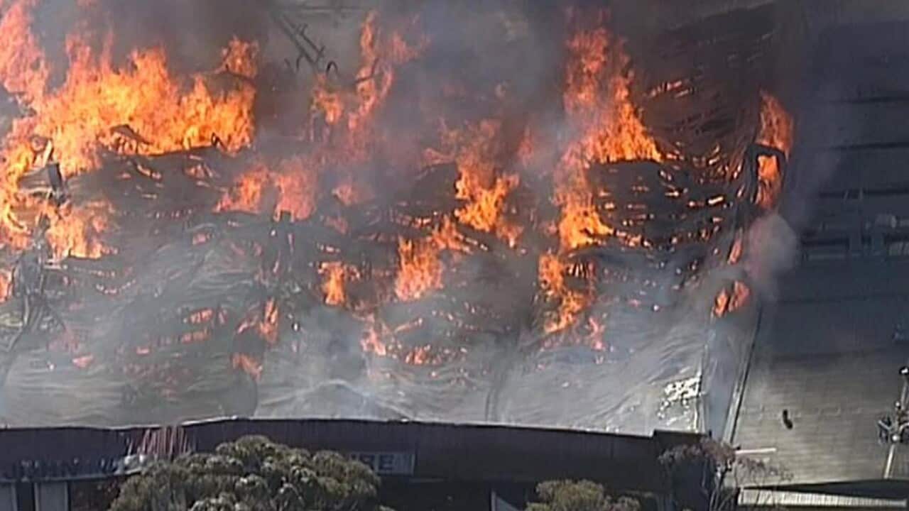 sky twitter fire