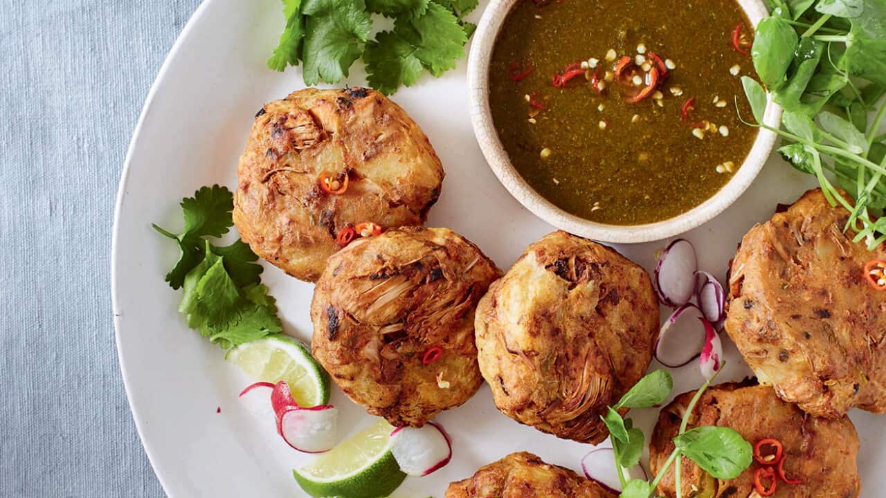 Jackfruit nofish-cakes