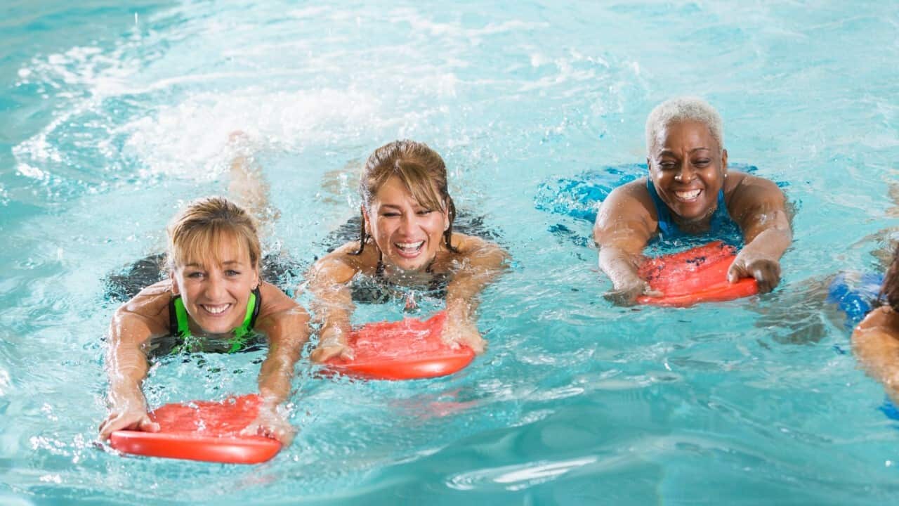 swimming