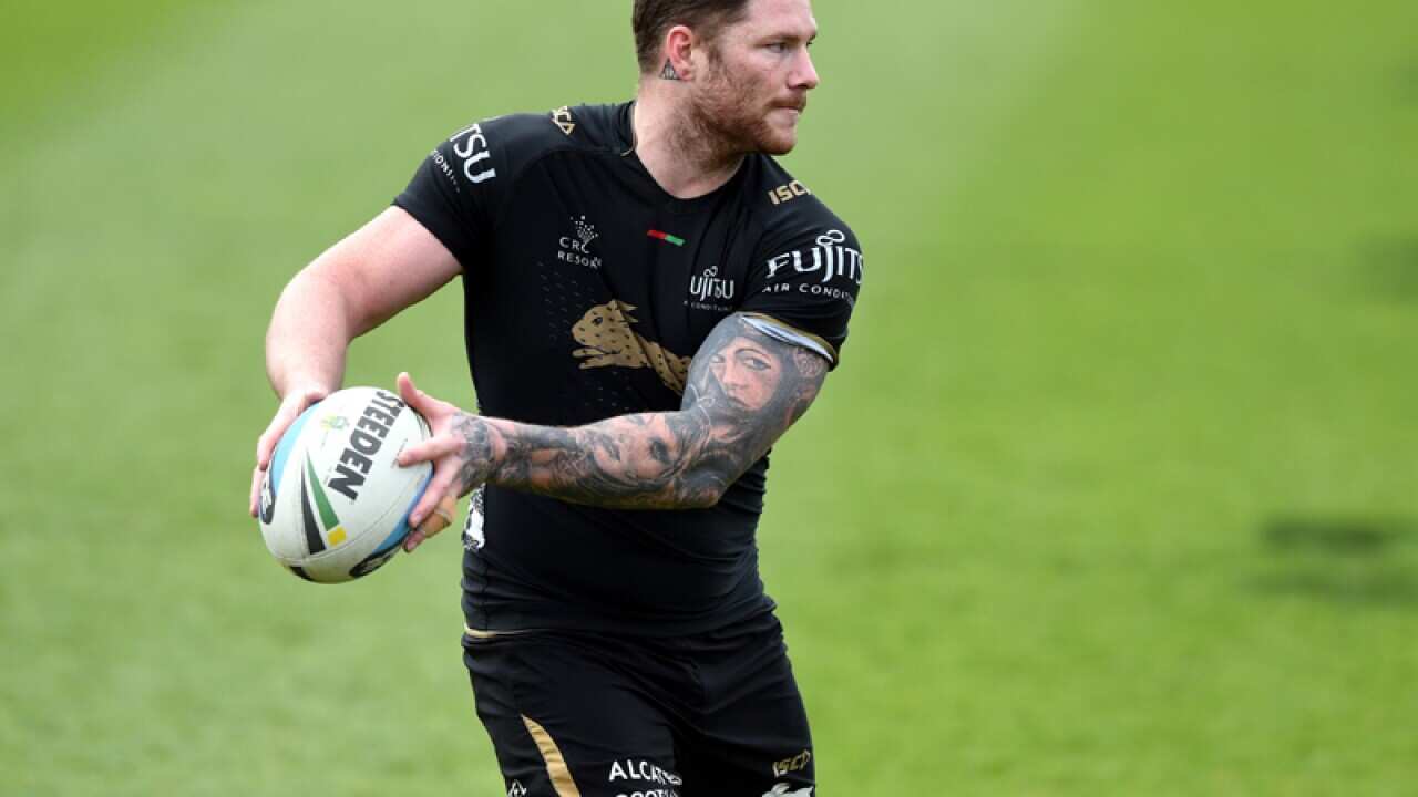 South Sydney NRL player Chris McQueen