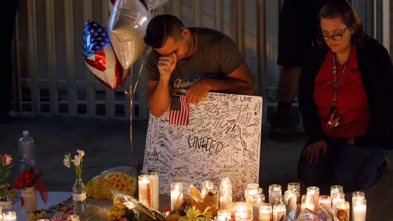 Mourners Las Vegas