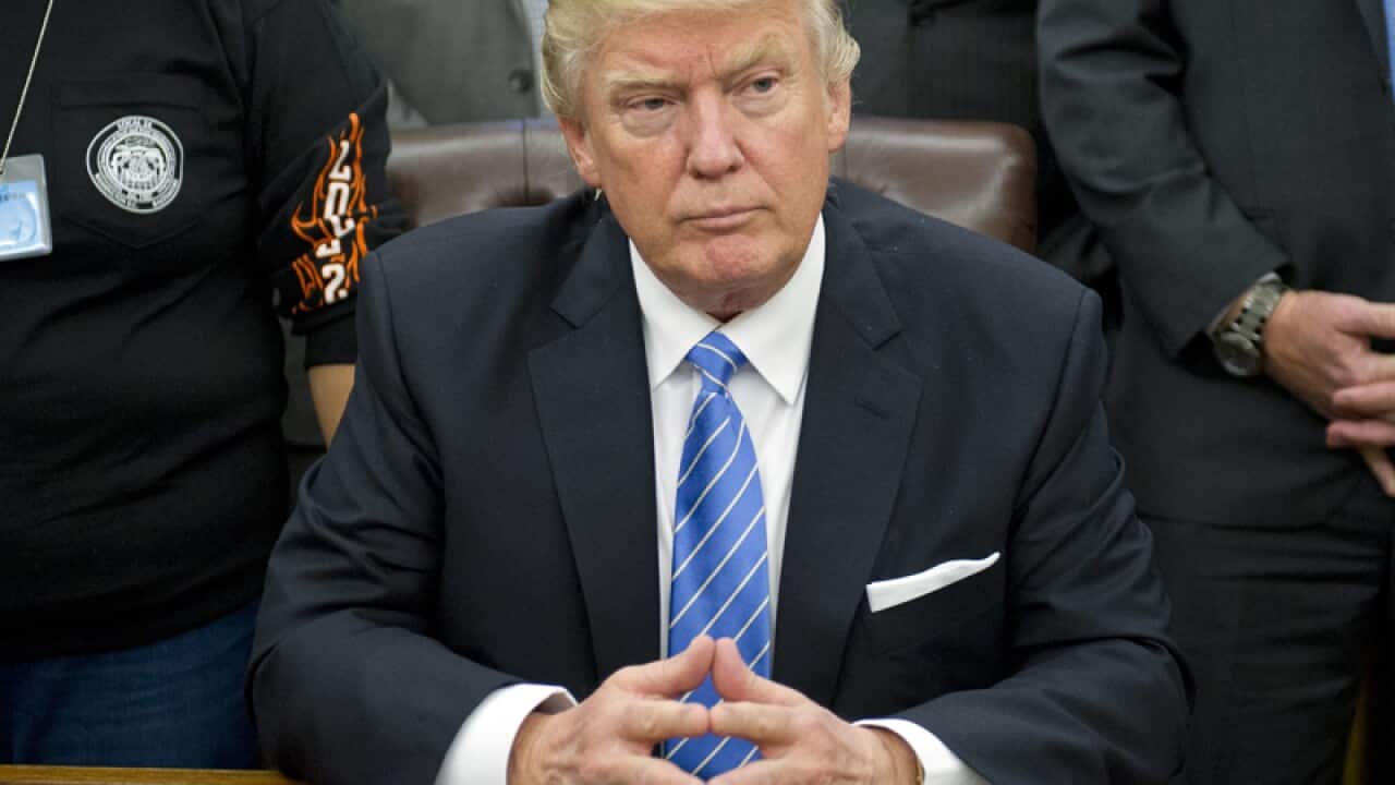 US President Donald Trump