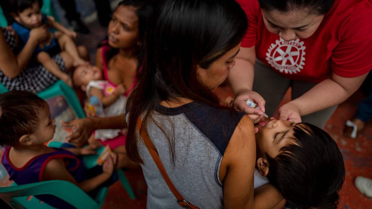 Mass Polio Vaccination In The Philippines