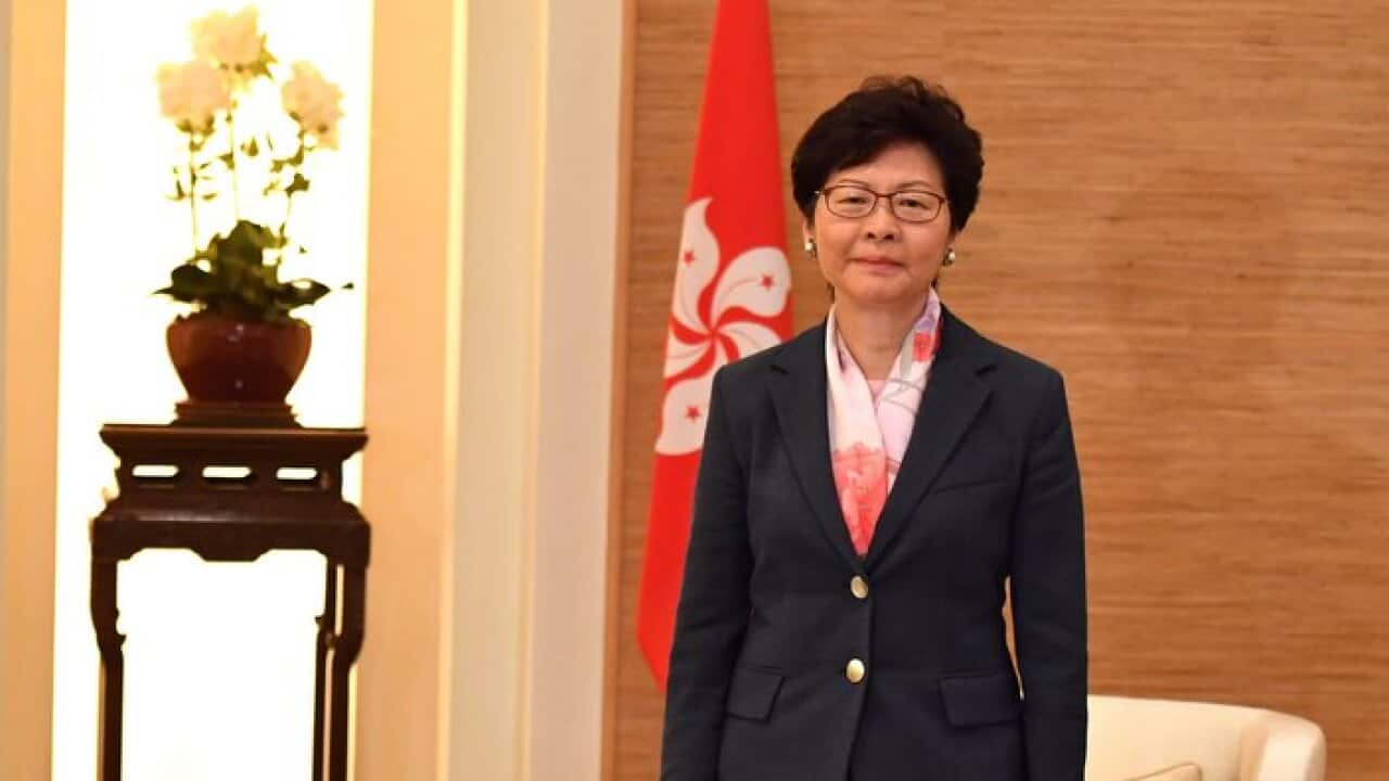 Hong Kong's Chief Executive Carrie Lam
