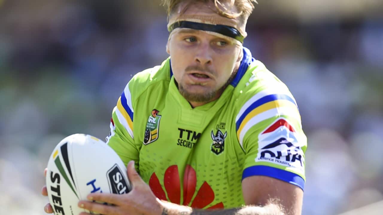 Blake Austin of the Raiders