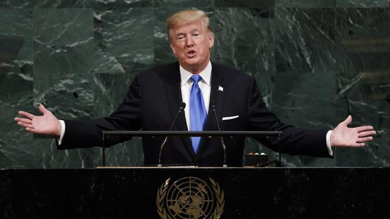 Speaking at the UN Donald Trump has threatened to destroy North Korea if it continues nuclear tests.