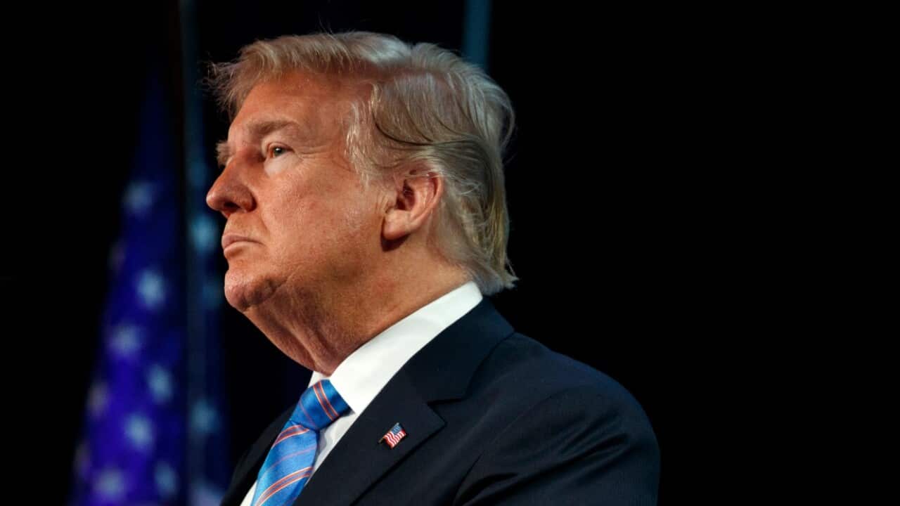 President Donald Trump speaks at the National Federation of Independent Businesses 75th anniversary celebration, Tuesday, June 19, 2018