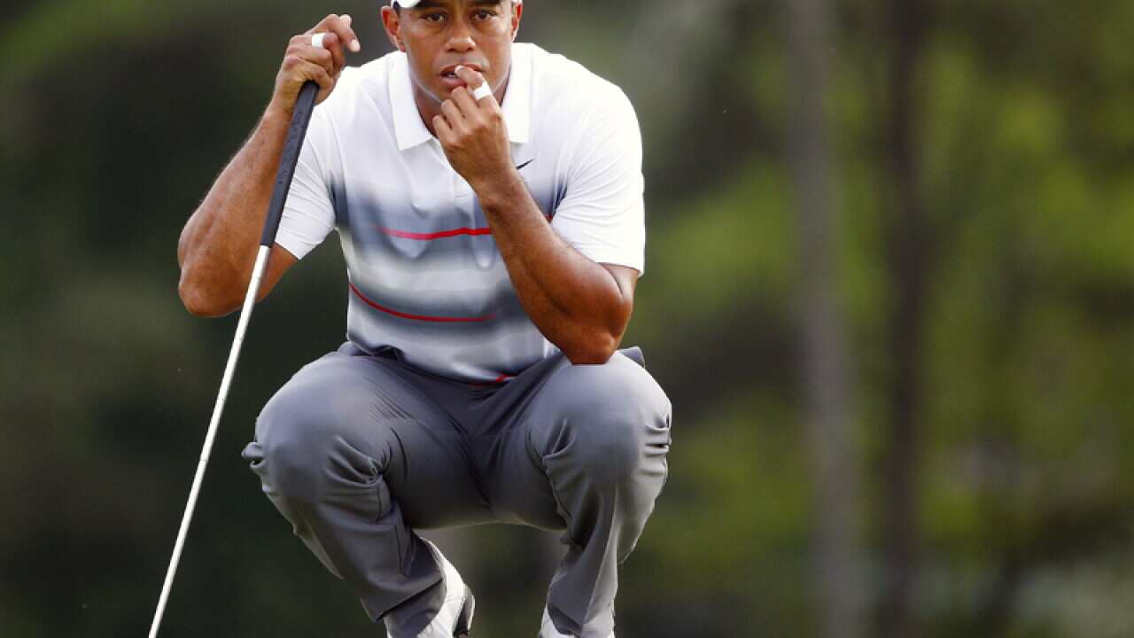Tiger Woods of the US