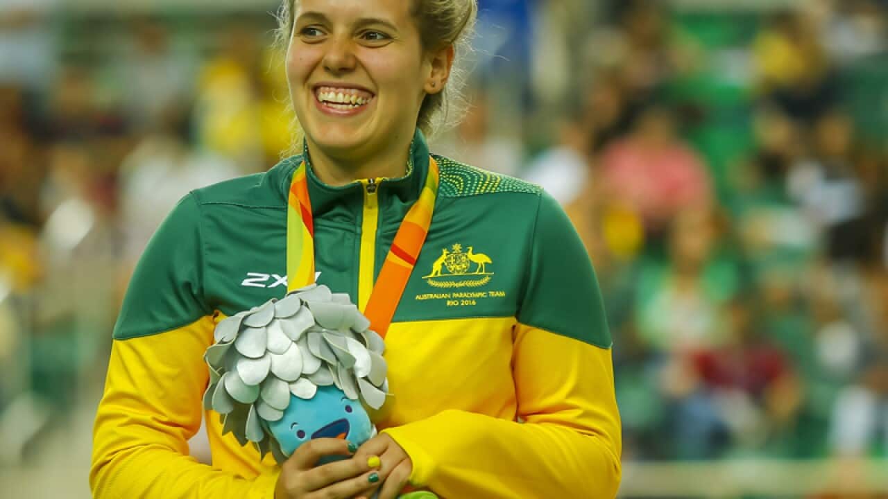 Paralympic Silver Medal winner Amanda Reid