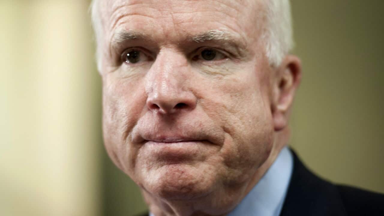 Senator John McCain makes trip to Syria
