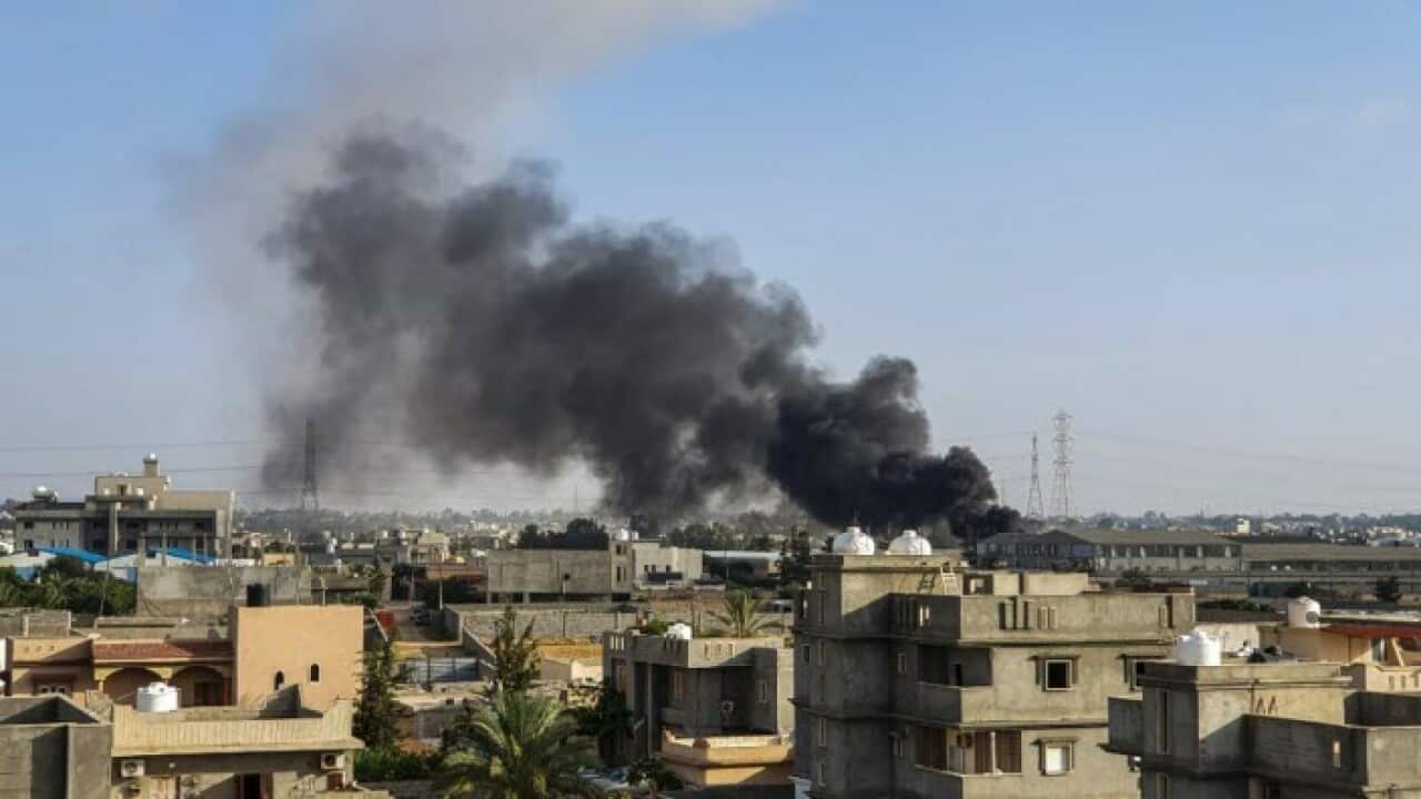 Air strike in Tripoli