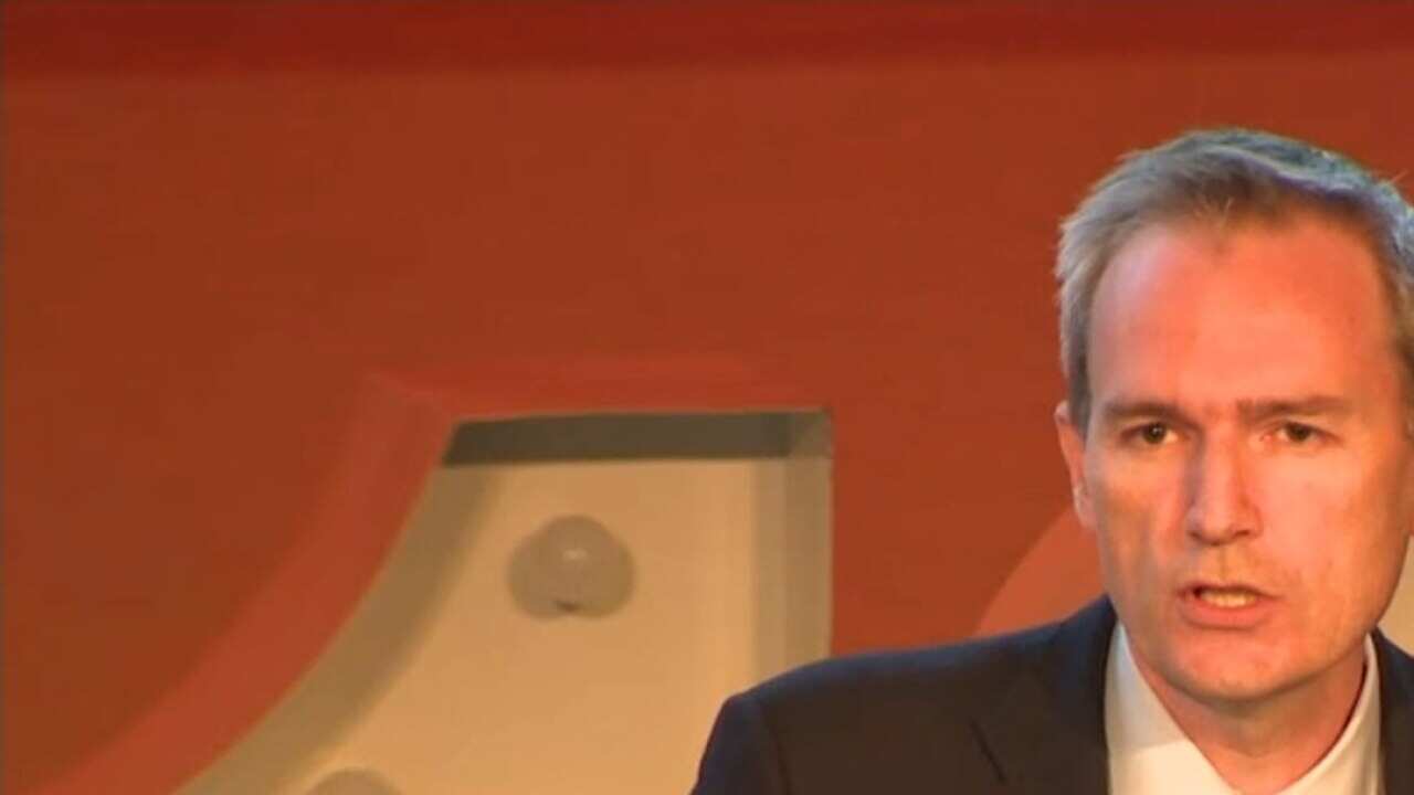 New immigration minister David Coleman speaks at the Metropolis conference in Sydney.