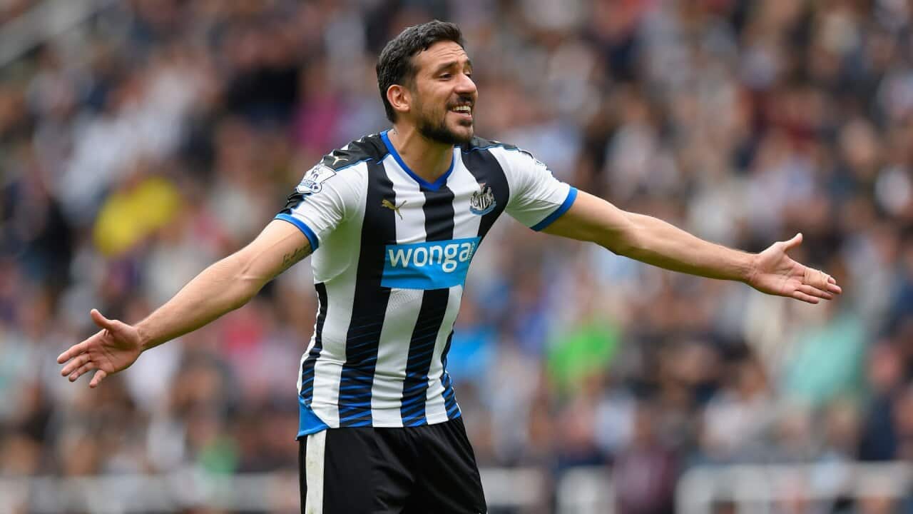 Jonas Gutierrez Newcastle United