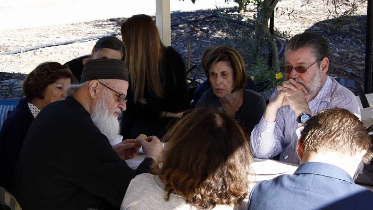 Father Themis Adamopoulos in Western Australia
