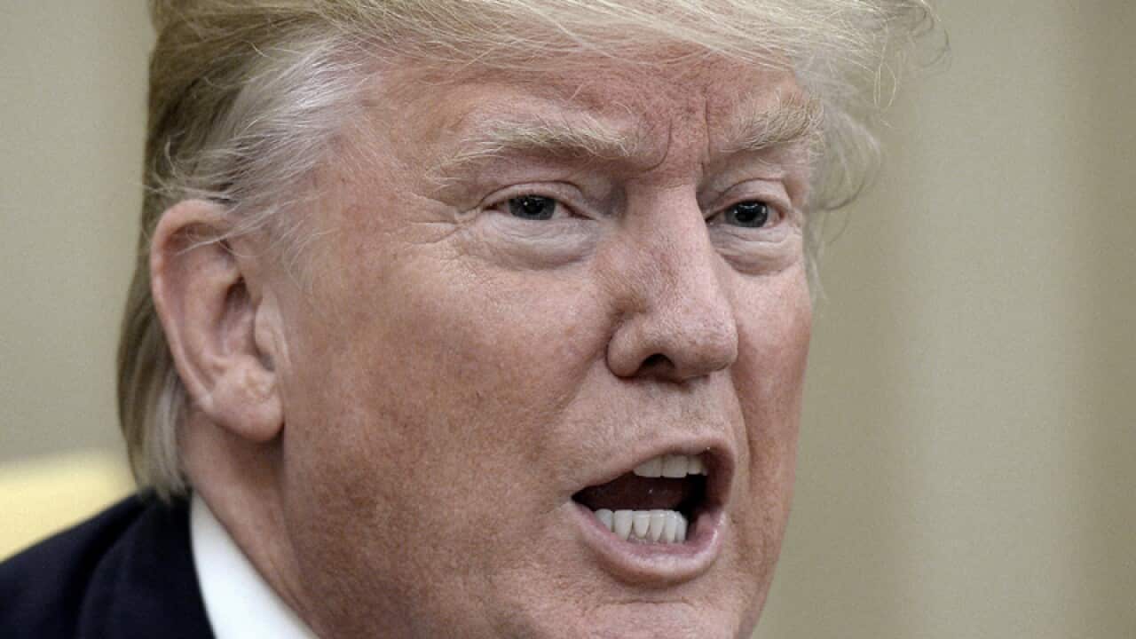 US President Donald Trump