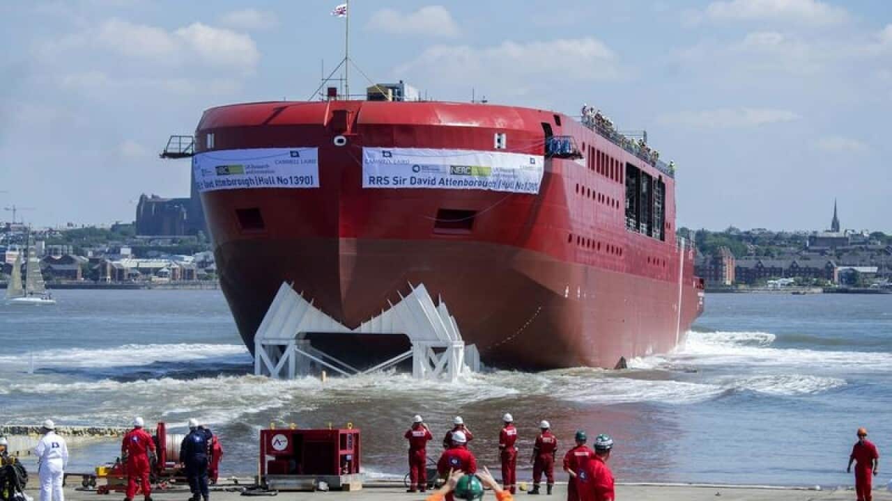 Launch of the RRS Sir David Attenborough