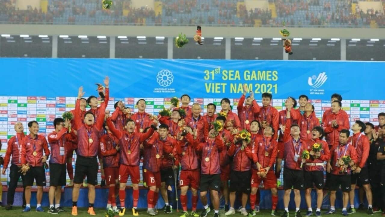 U23 Vietnam football team won gold medal in Sea Games 31