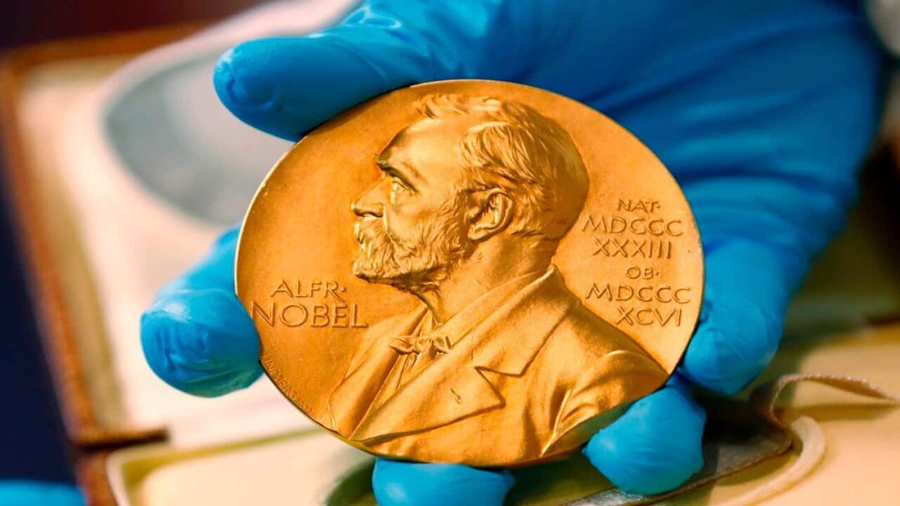 A Nobel Prize medal.