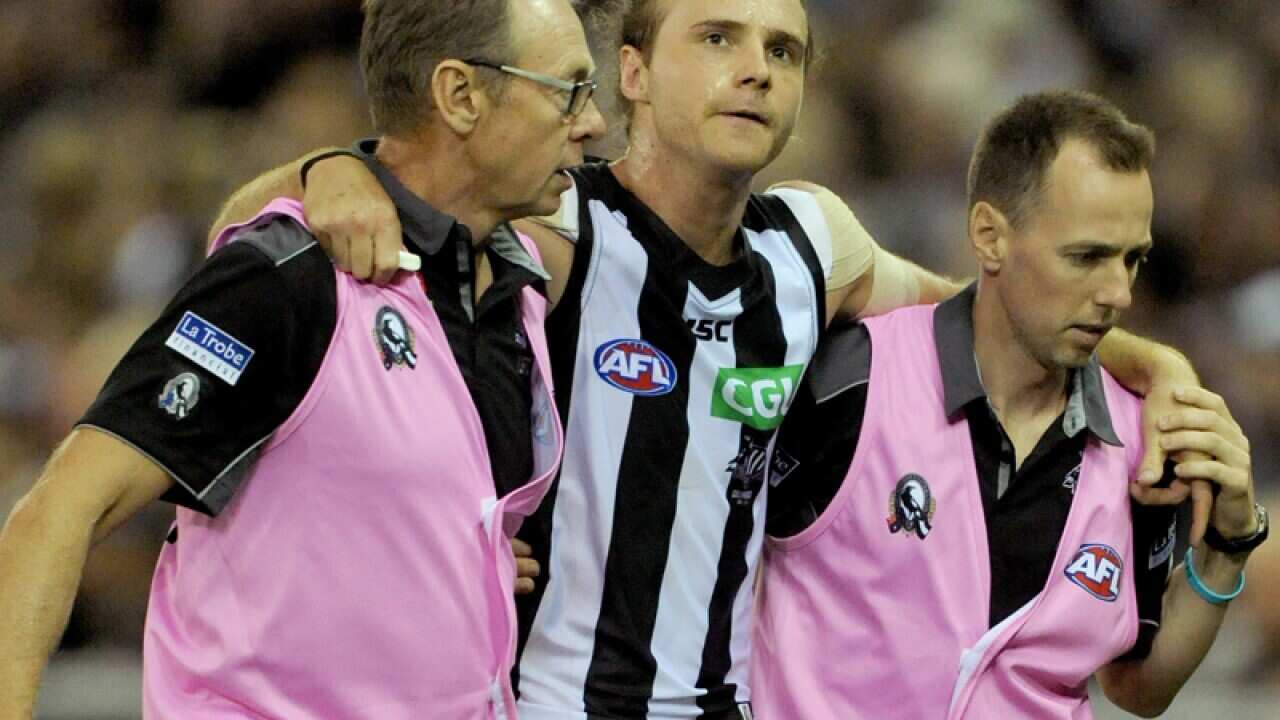 Ben Sinclair of the Magpies