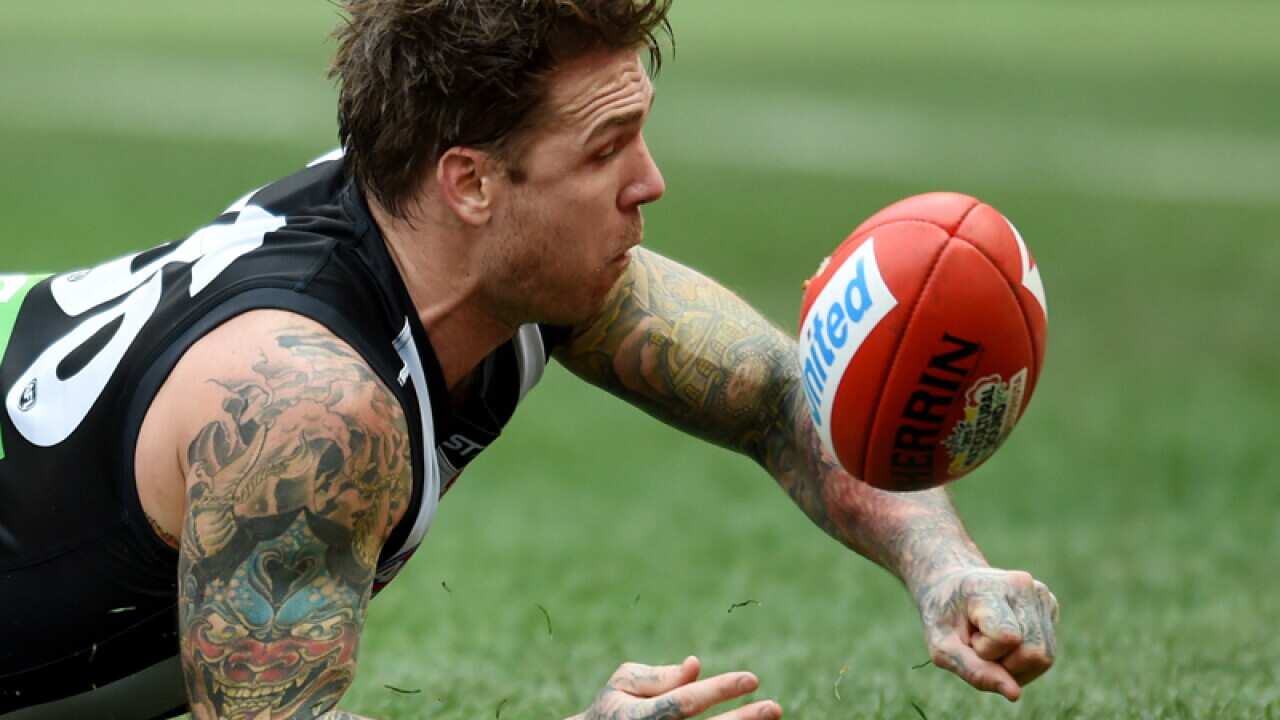 Collingwood star Dane Swan