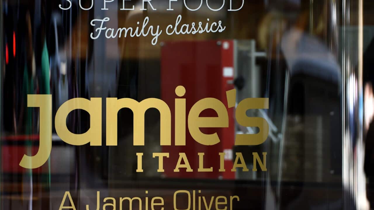 A Jamie's Italian restaurant is seen in Sydney