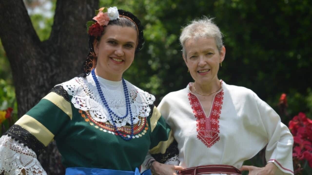 Ann Berminham with Reni Bozhilov