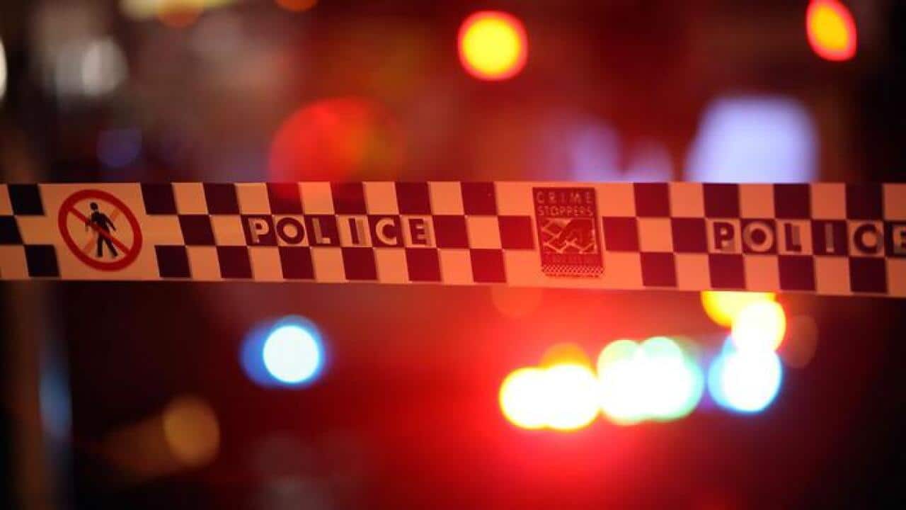 Police at the scene of a fatal shooting in Parramatta Friday, Oct. 02, 2015