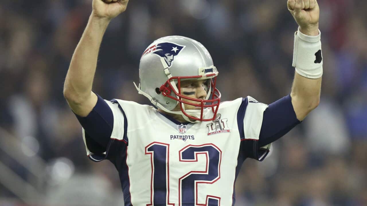 New England quarterback Tom Brady