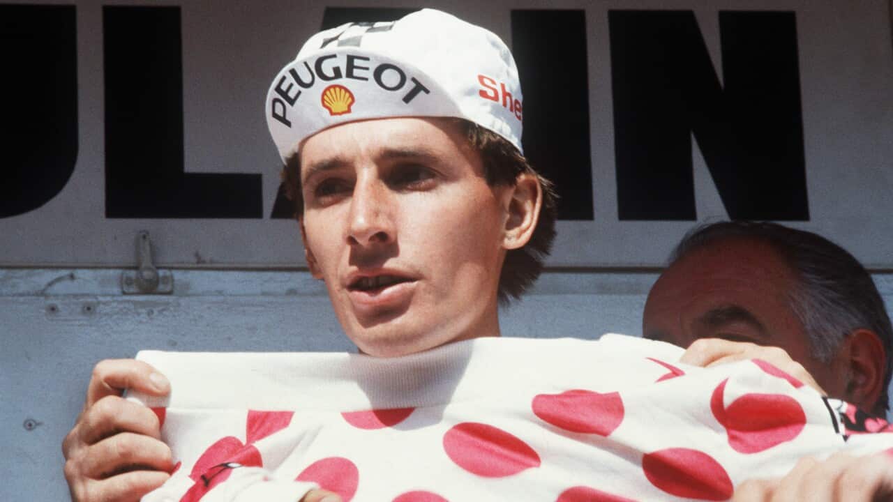 Gone, but not forgotten... Robert Millar, the mountains classification winner from the 1984 Tour, has recently revealed a new identity as Philippa York.
