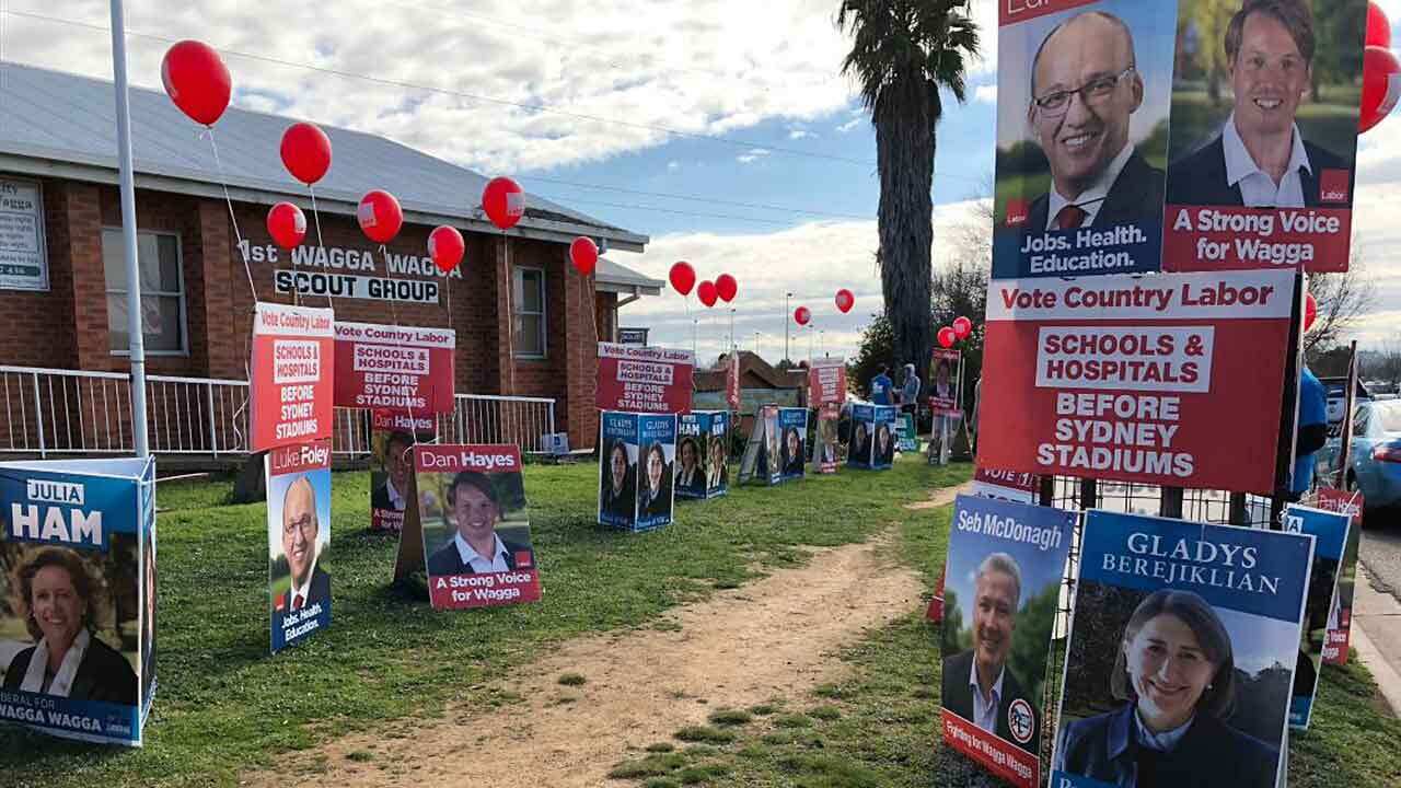 The polls have closed in the Wagga by-election - the first vote following the government's leadership chaos.