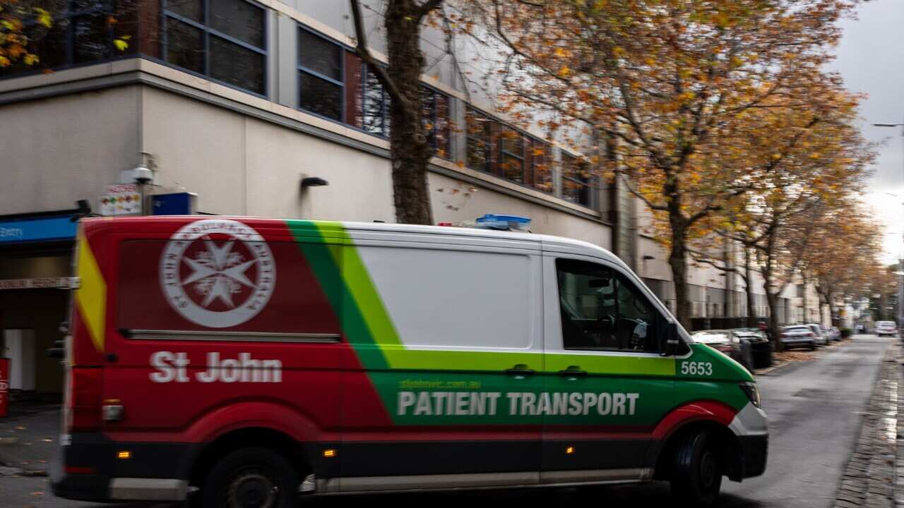 thumbnail_A vehicle for transporting patients in Melbourne (AAP).jpg
