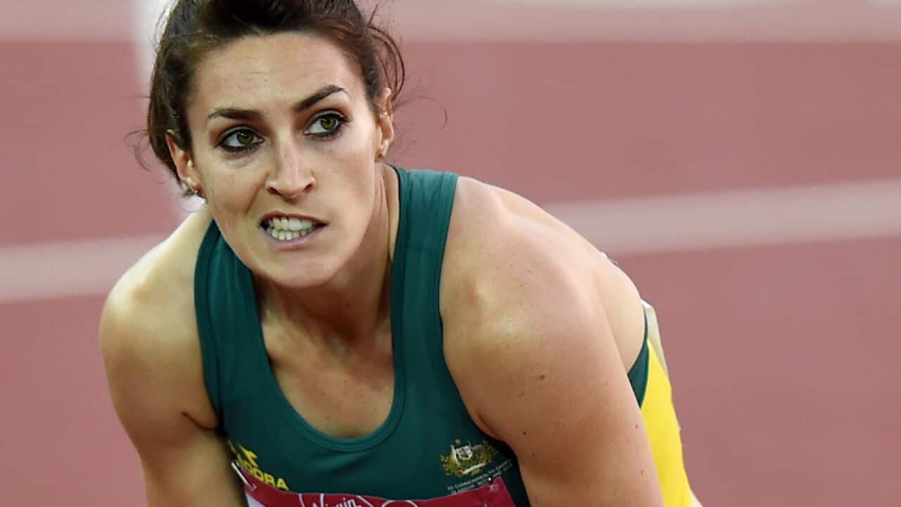 Australia's Lauren Wells.
