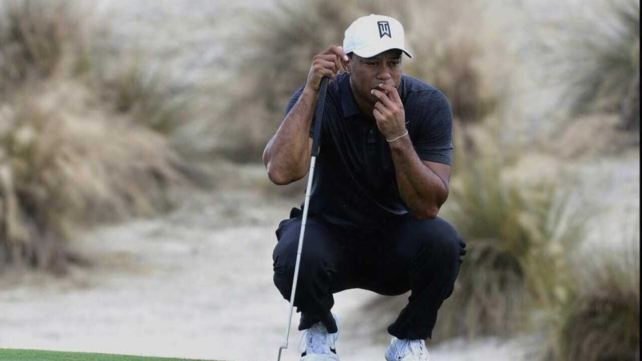 American golfer Tiger Woods