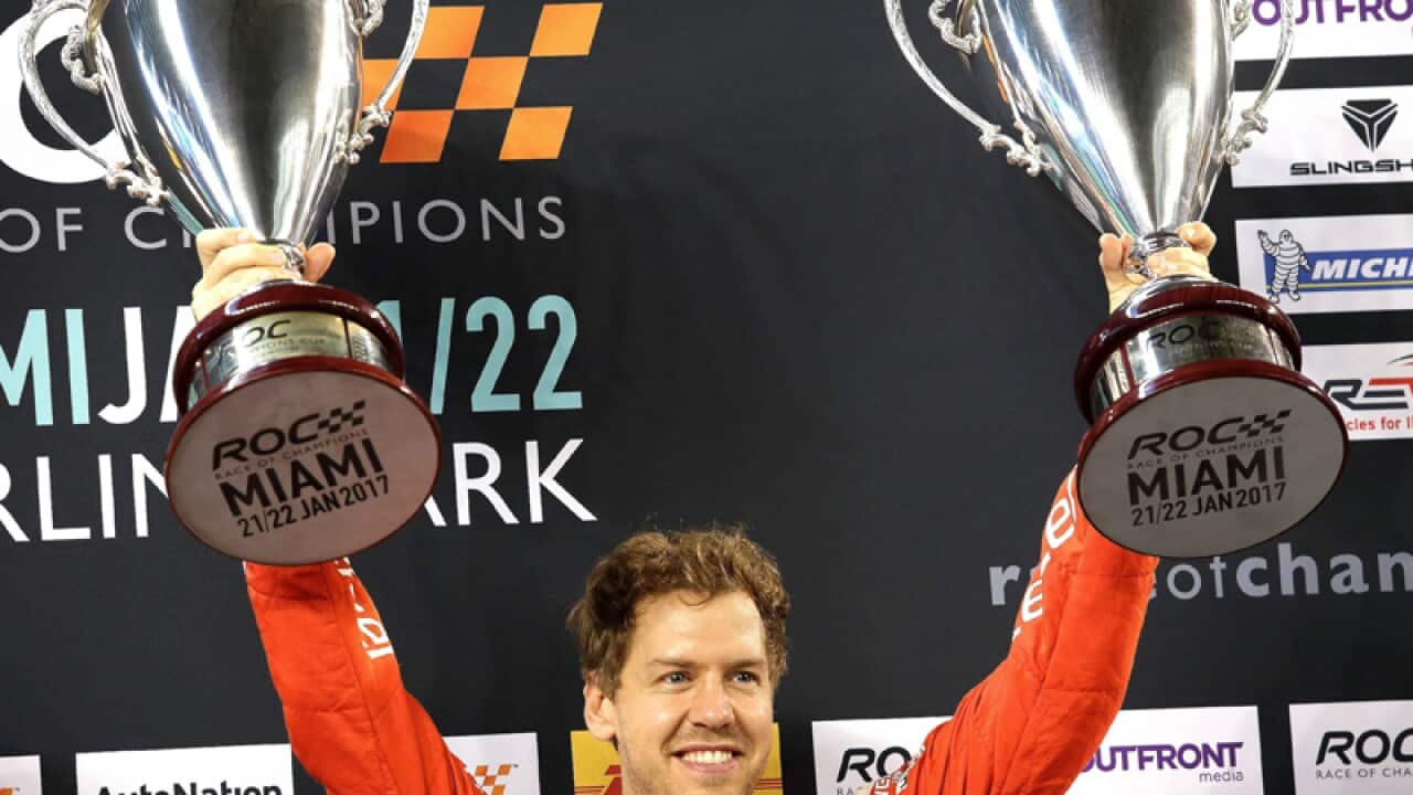 German Formula One driver Sebastian Vettel