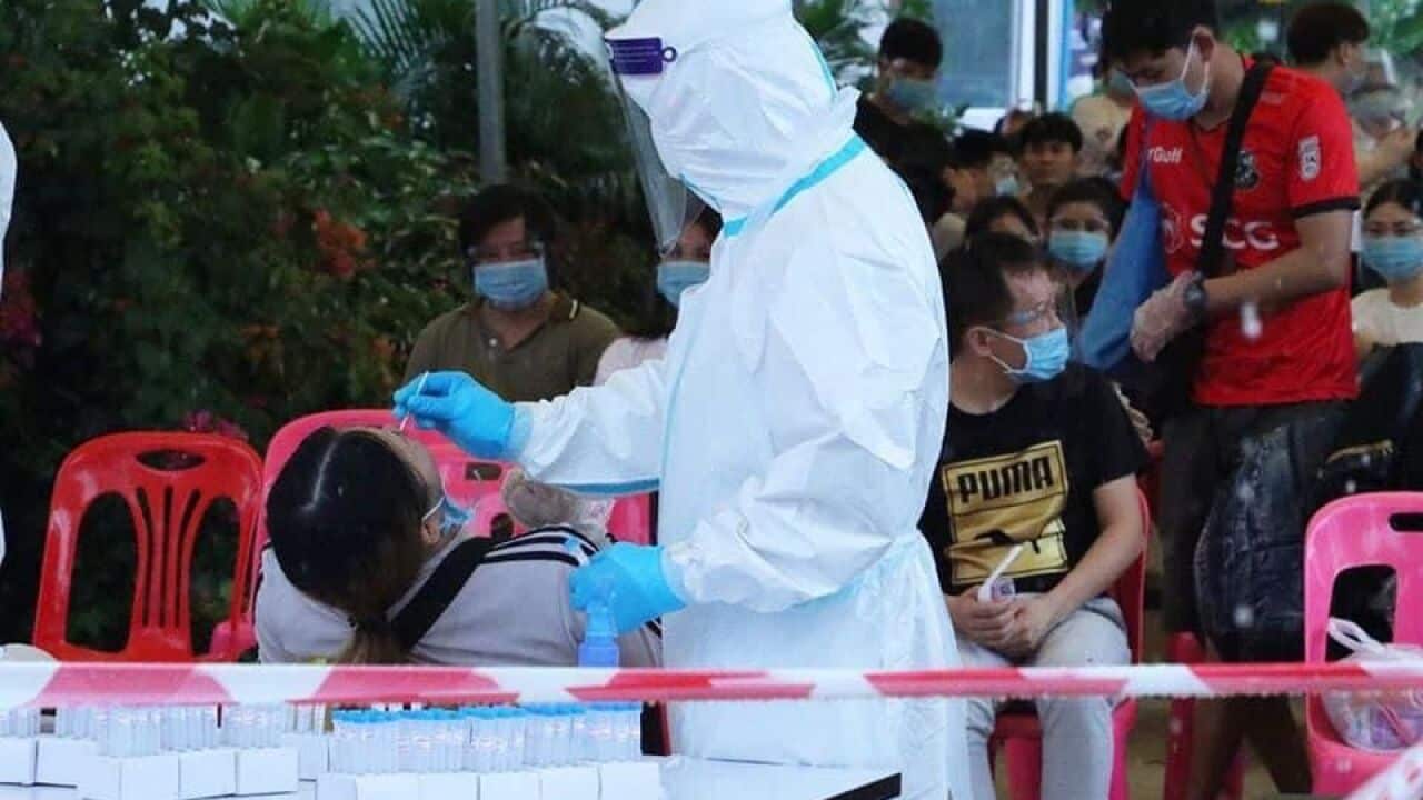 Covid testing in Cambodia