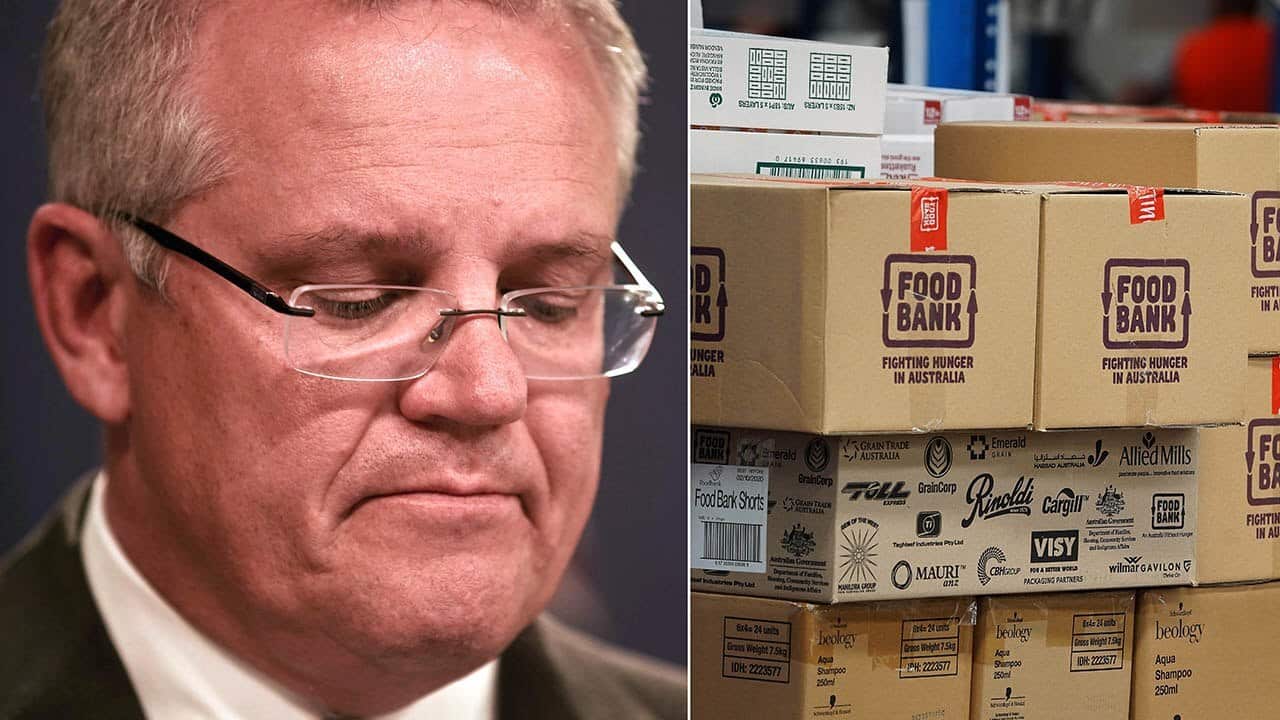 Prime Minister Scott Morrison has acted to ensure the Foodbank charity will retain its government funding after a backlash from the community.