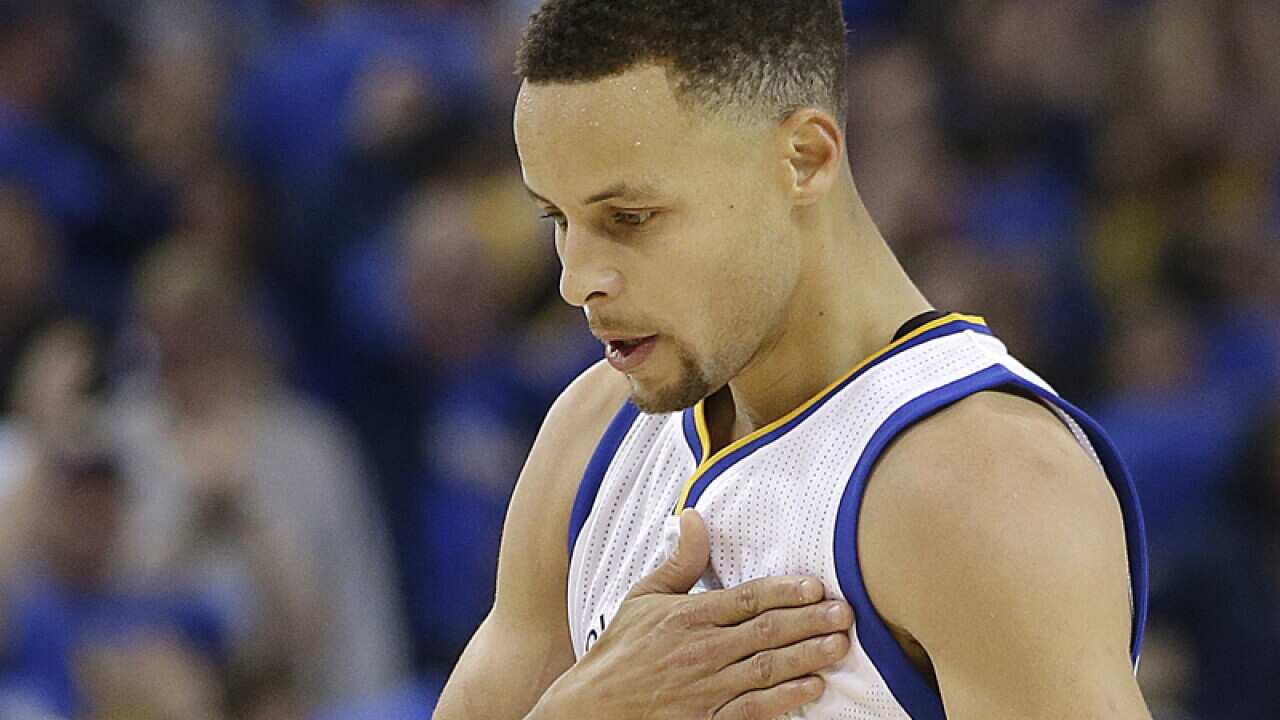 Golden State Warriors guard Stephen Curry