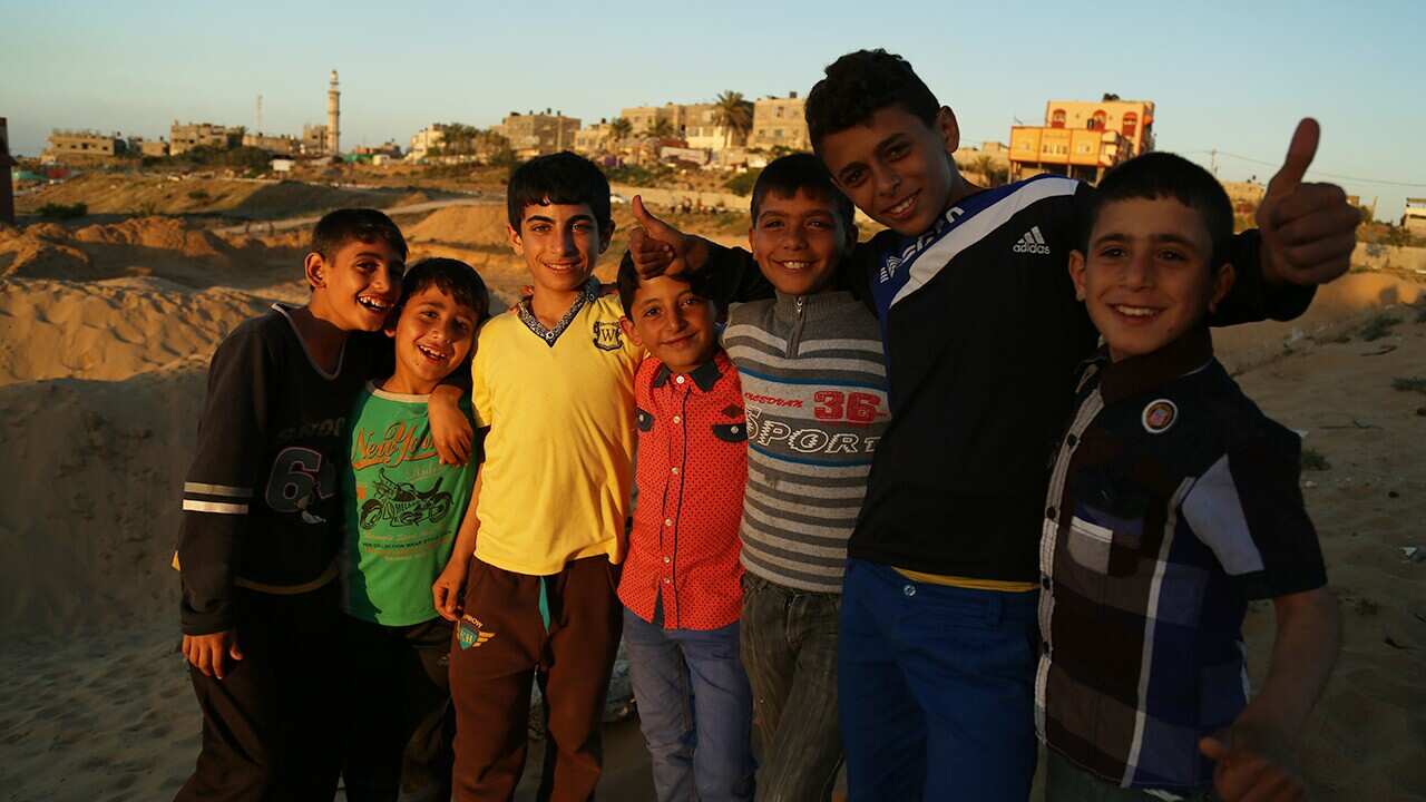 Reporter Brett Mason and producer Will West spent just over a week filming in Gaza for Dateline. These behind the scenes photos offer more insight into daily life there.