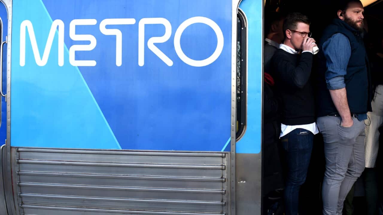 a city loop train at Newmarket Station