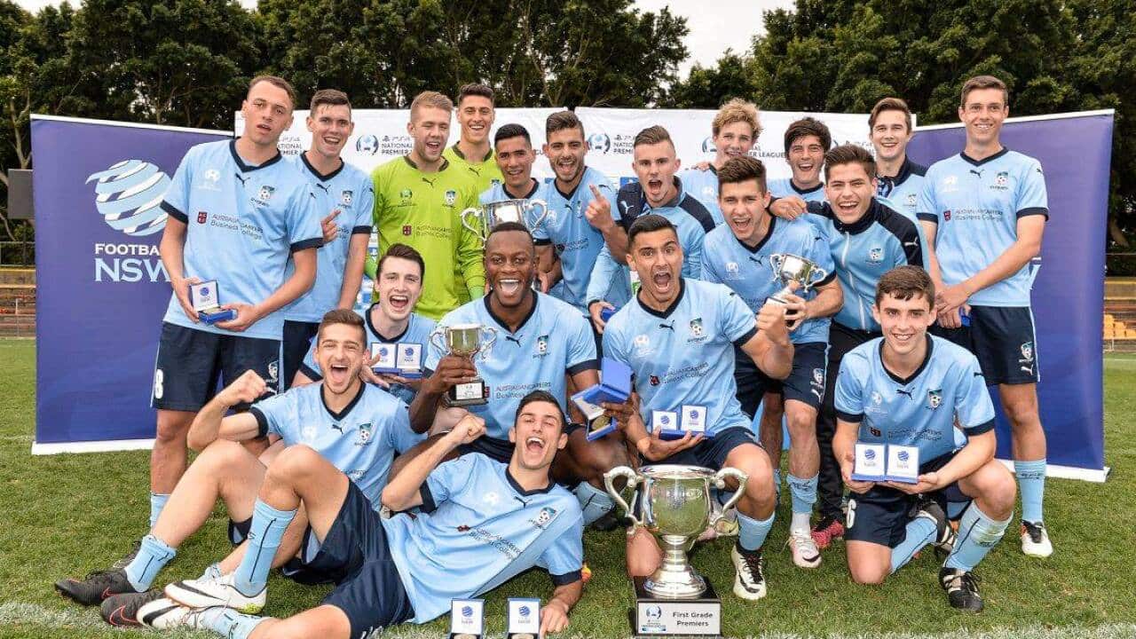 Sydney FC Academy players