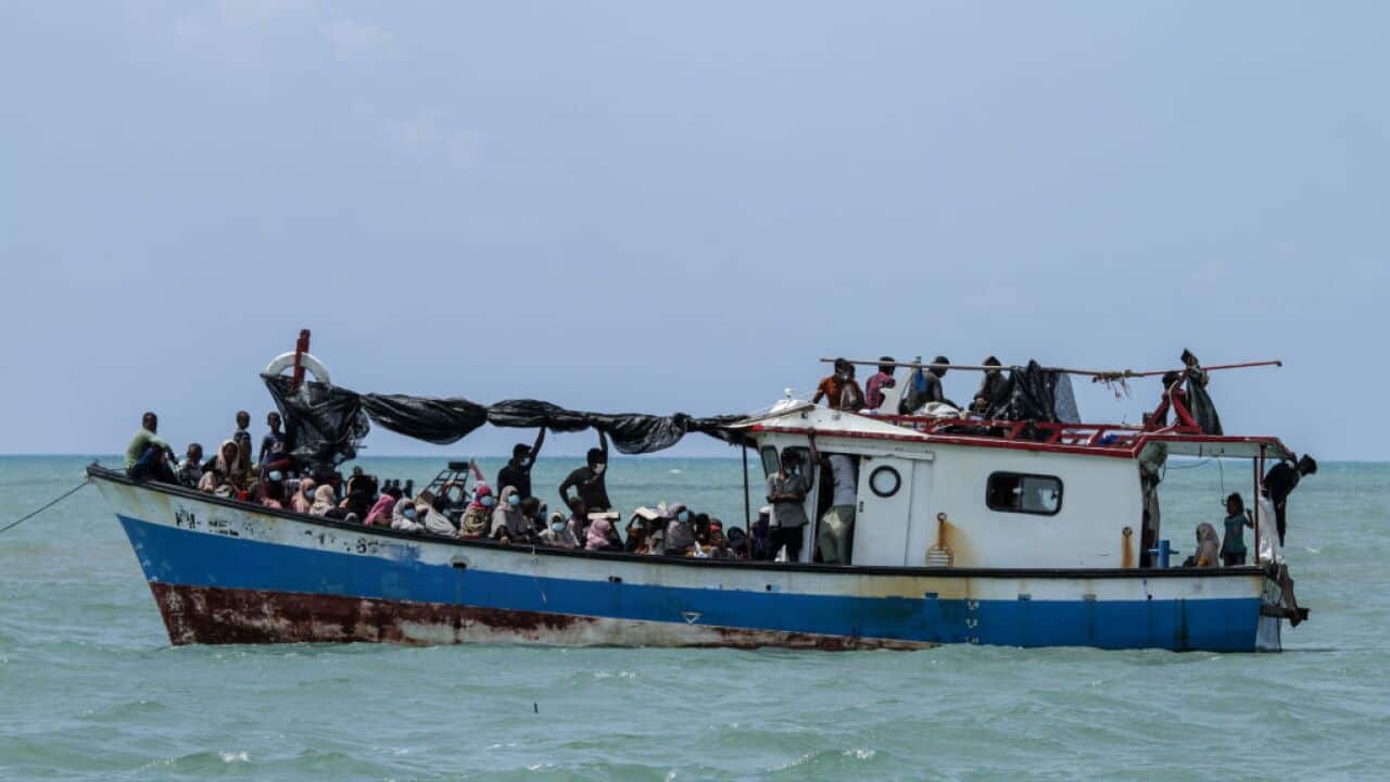 Rohingya Ethnic Refugees In Aceh