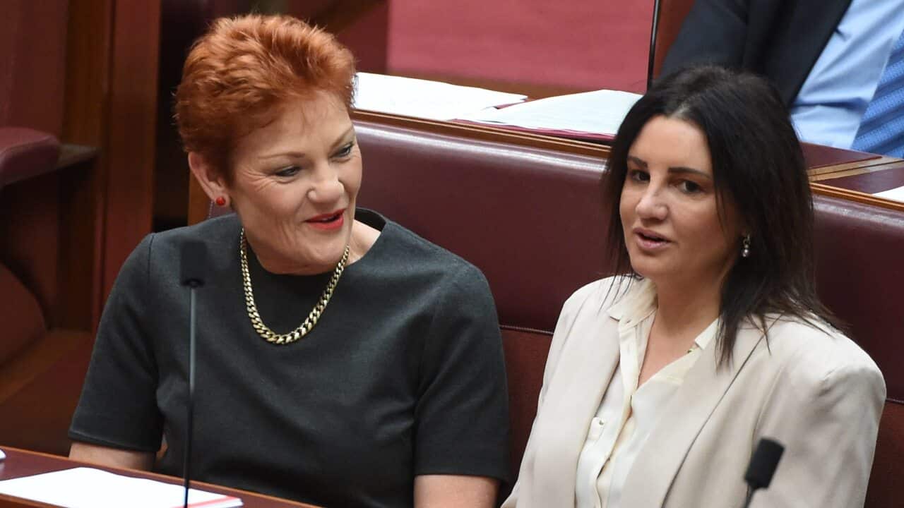 One Nation leader Senator Pauline Hanson and Tasmanian Senator Jacqui Lambie hold the key to progress for the government's bill.